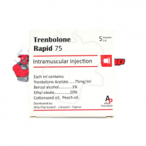 Уцінка - Testosterone Enanthate 250 "Afita" (500mg/2ml/5amp) [Tren label] - 01.2025