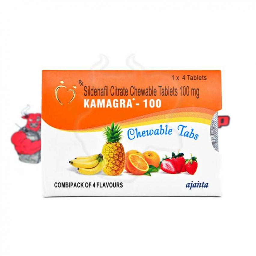 KAMAGRA-100 "Ajanta pharma" (4tab/100mg)