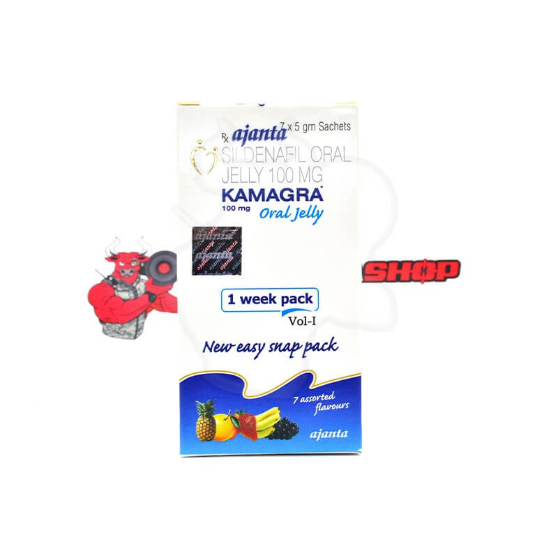 KAMAGRA ORAL JELLY "Ajanta pharma" (7pac/100mg)