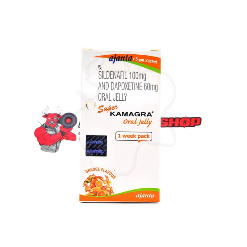 KAMAGRA ORAL JELLY "Ajanta pharma" (7pac/160mg)