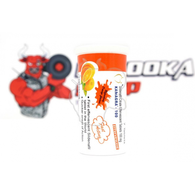 Віагра KAMAGRA EFFERVESCENT "Ajanta pharma" (7 tab/100mg)