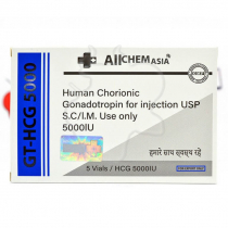 Gonadotropin (GT-HCG 5000) "AllChem Asia" (5000UI) Gonadotropin (GT-HCG 5000) "AllChem Asia" (5000UI)