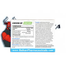 Ginseng "Balkan" (10caps/200mg)