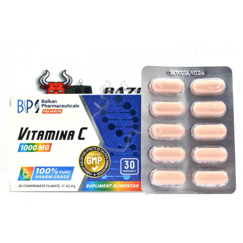 Vitamina C "Balkan" (10tab/1000mg)