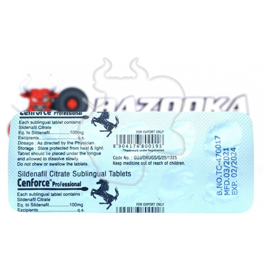 CenForce Professional "Centurion Remedies" (10tab/100mg)