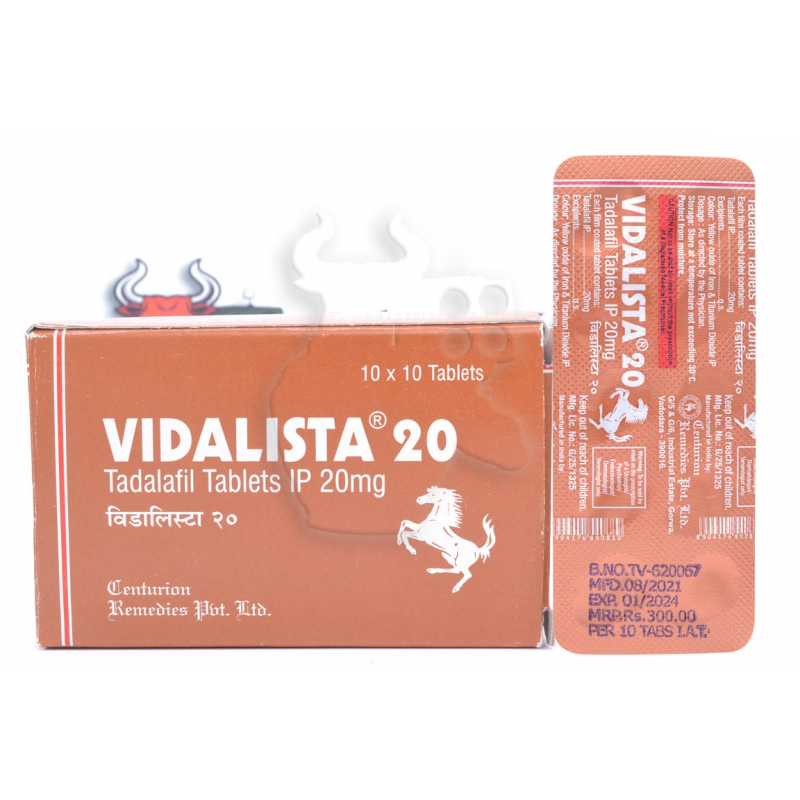 Vidalista "Centurion Remedies" (10tab/20mg)