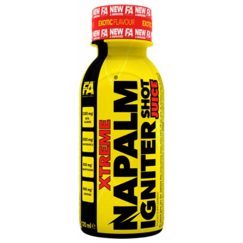 Fitness Authority Xtreme Napalm Igniter Shot, (120 ml)
