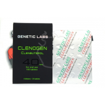 Clenbuterol Genetic Labs - Кленбутерол Генетик Лабс 100 таб 40 мкг