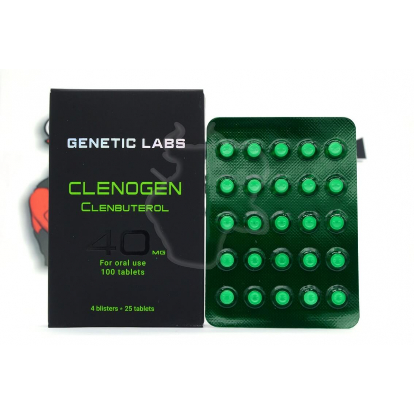 Clenogen "Genetic Labs" (25tab/40mcg)