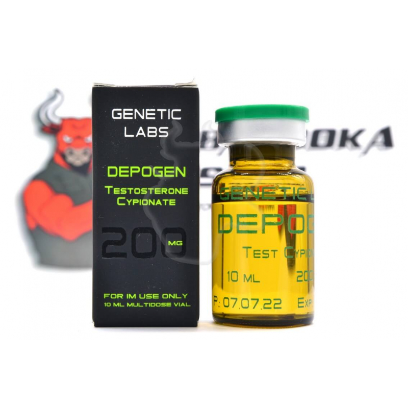 Testosterone Cypionate Genetic Labs - Тестостерон Ципіонат Генетик Лабс 200 mg 10 ml
