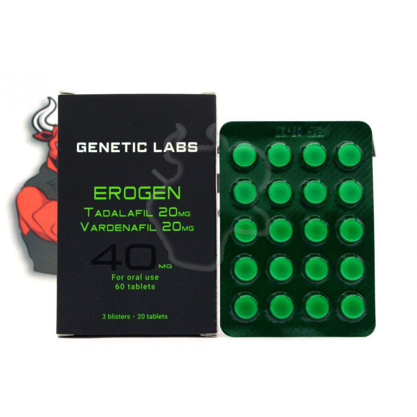 Erogen "Genetic Labs" (20tab/40mg)