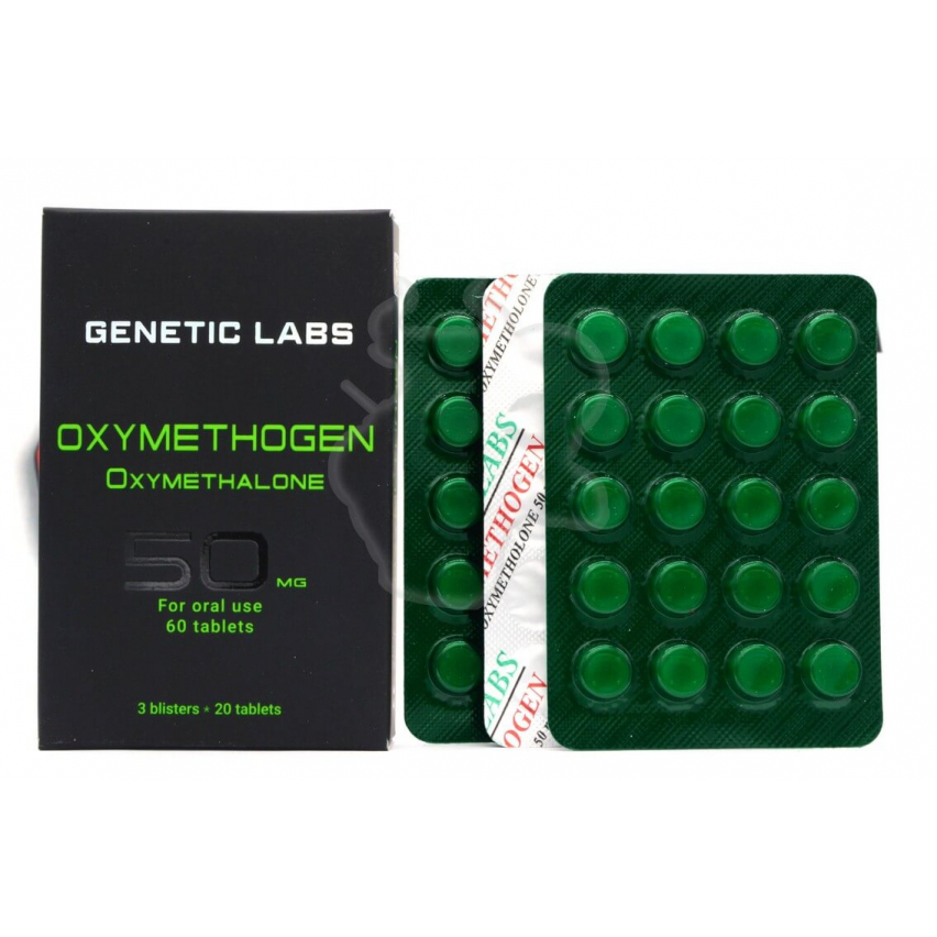 Oxymethogen "Genetic Labs" (60tab/50mg)