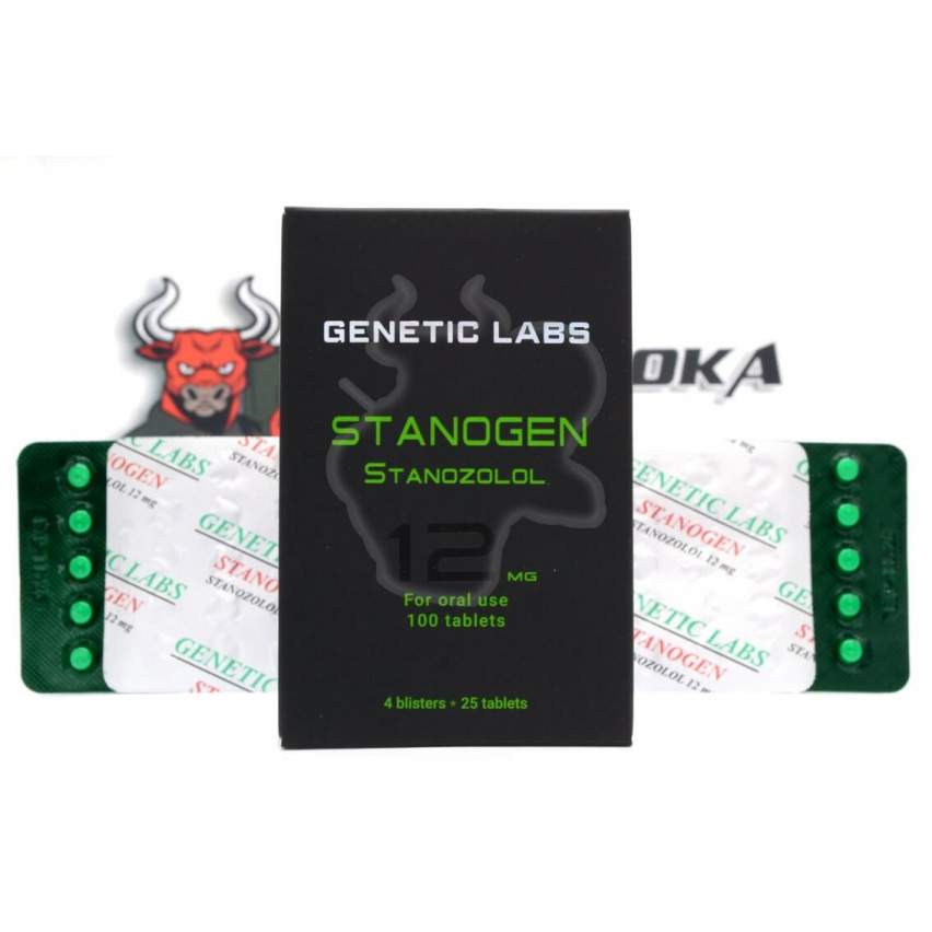 Stanogen "Genetic Labs" (100tab/12mg)