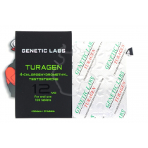 Turinabol Genetic Labs 12 mg 100 tab - Туринабол Генетик Лабс 12 мг 100 таб