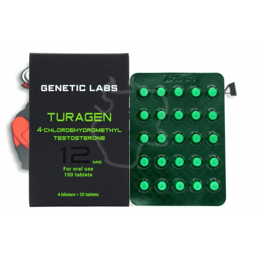 Turagen "Genetic Labs" (25tab/12mg)
