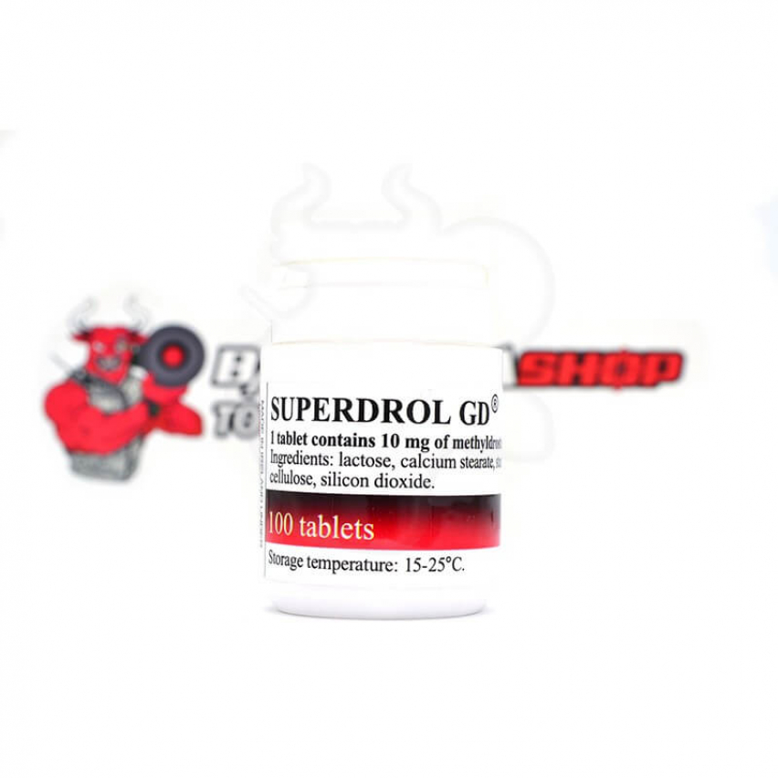 Superdrol "Golden Dragon" (100tab/10mg)