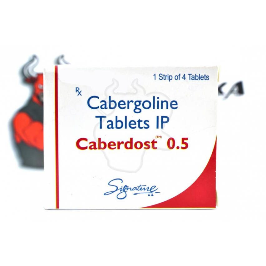 Caberdost "HAB Pharmaceuticals" (4tab/0.5mg)