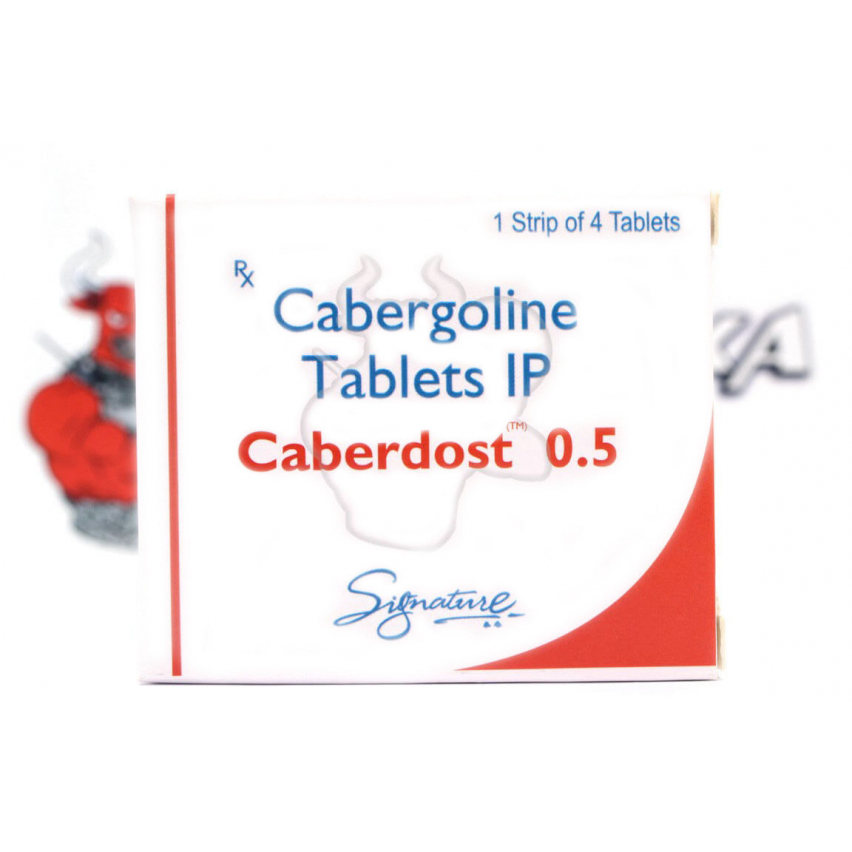 Caberdost "HAB Pharmaceuticals" (4tab/0.5mg)