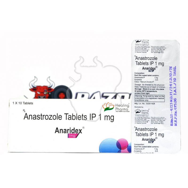 Anastrozole Anaridex "Healing Pharma" (10tab/1mg) 