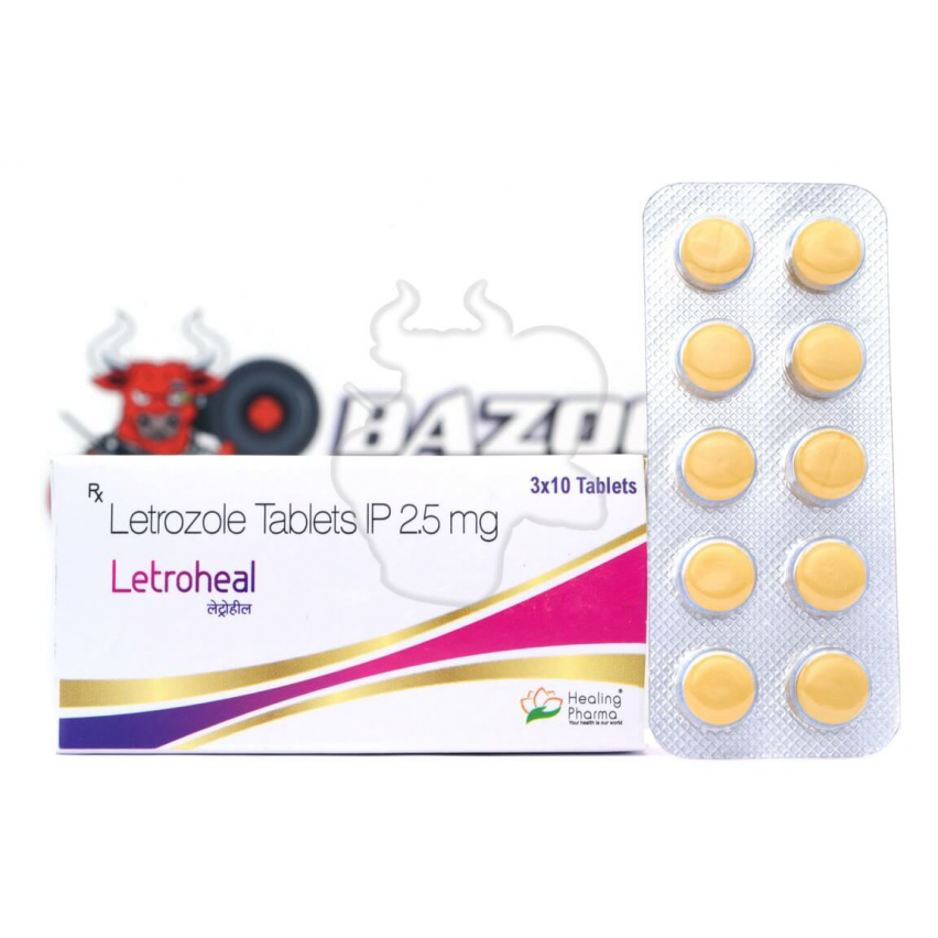 Letrozole LETROHEAL  "Healing Pharma" (10tab/2.5mg)