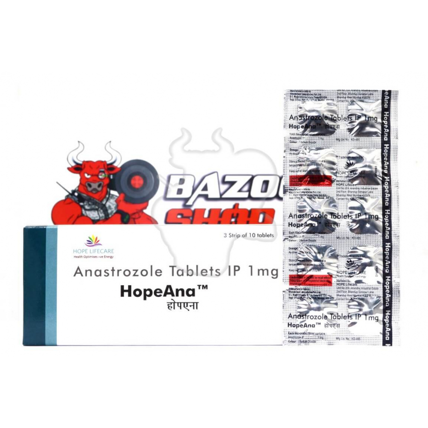 Anastrozole HopeAna "Hope Lifecare" (10tab/1mg) 