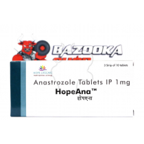 Anastrozole HopeAna "Hope Lifecare" (10tab/1mg) Anastrozole HopeAna "Hope Lifecare" (10tab/1mg)