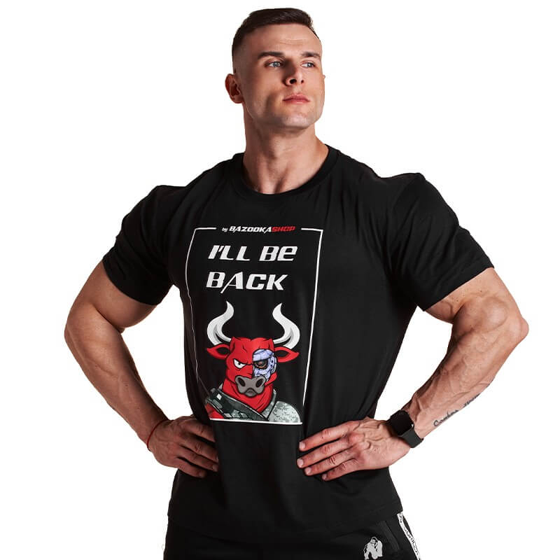Футболка Bazooka-Shop - "I`LL BE BACK"