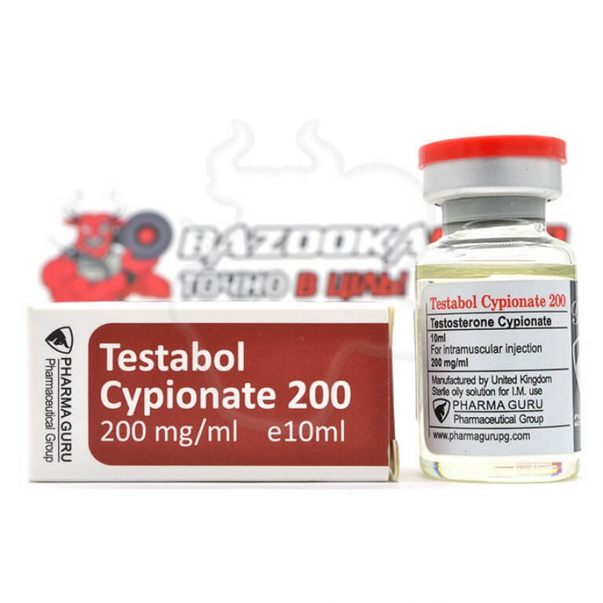 Testabol Cypionate "Pharma Guru" (10ml/200mg)
