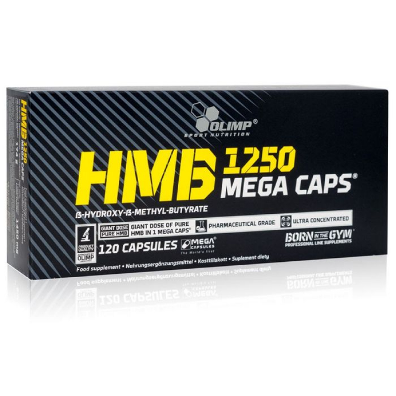 HMB Mega Caps "Olimp Labs"  (120 caps/1250mg)  