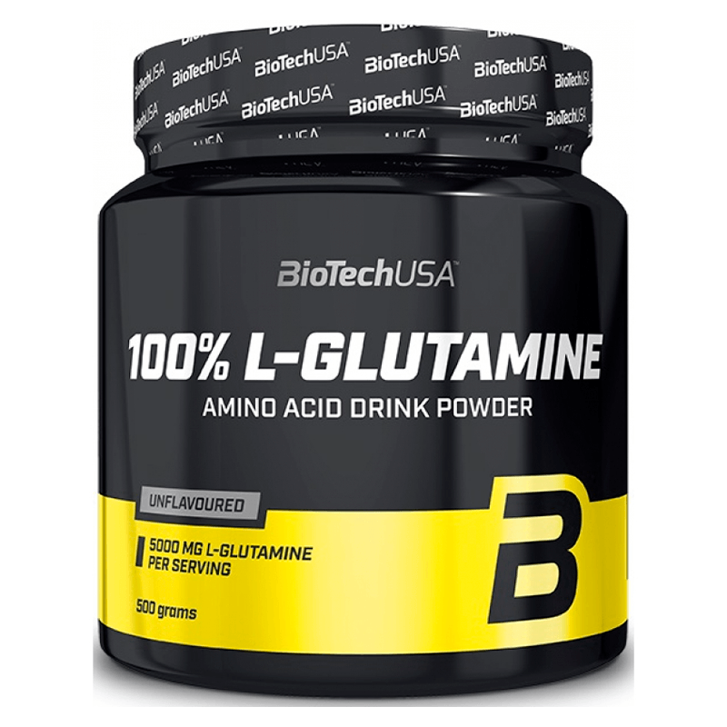 L-Glutamine BioTechUSA (500 г) — глутамін у порошку
