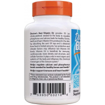 Vitamin D3 2000 IU "Doctor's Best" (180 Softgel)