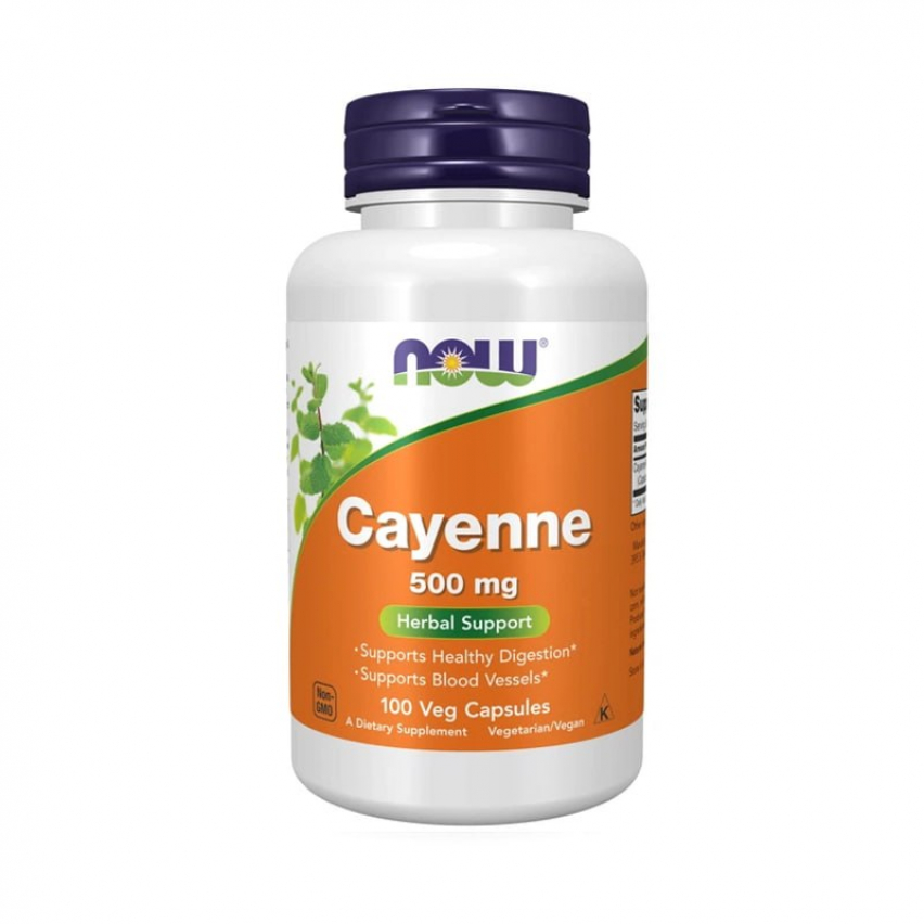 Cayenne 500 mg "NOW" 100 veg caps