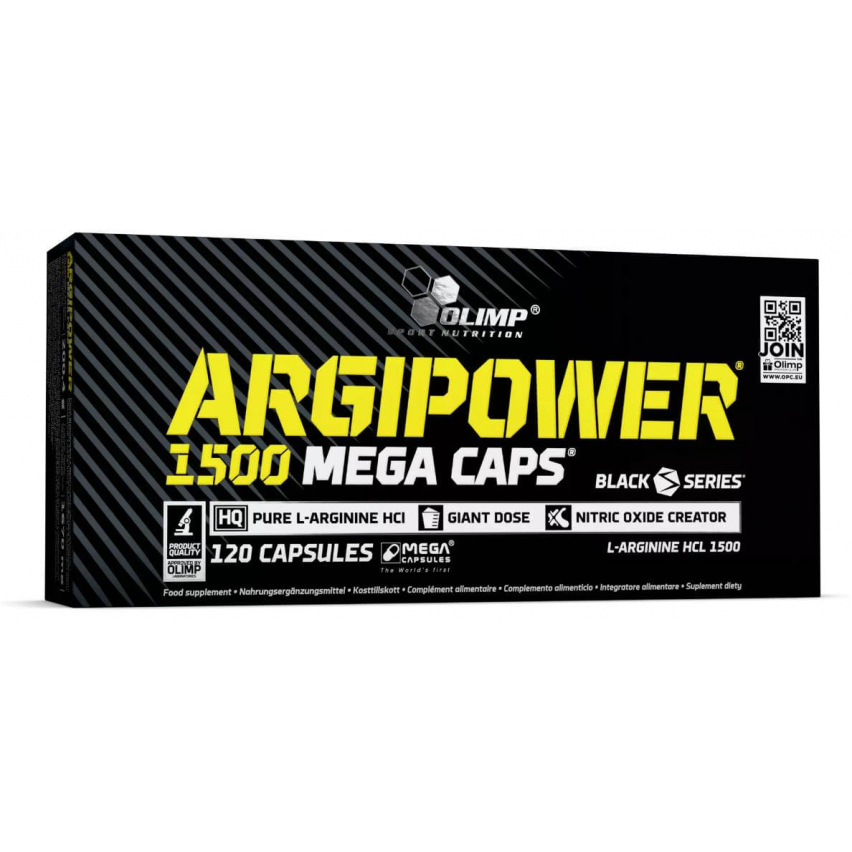 ARGIPOWER 1500 mega caps  "Olimp Labs"  (120 caps/1500mg)  