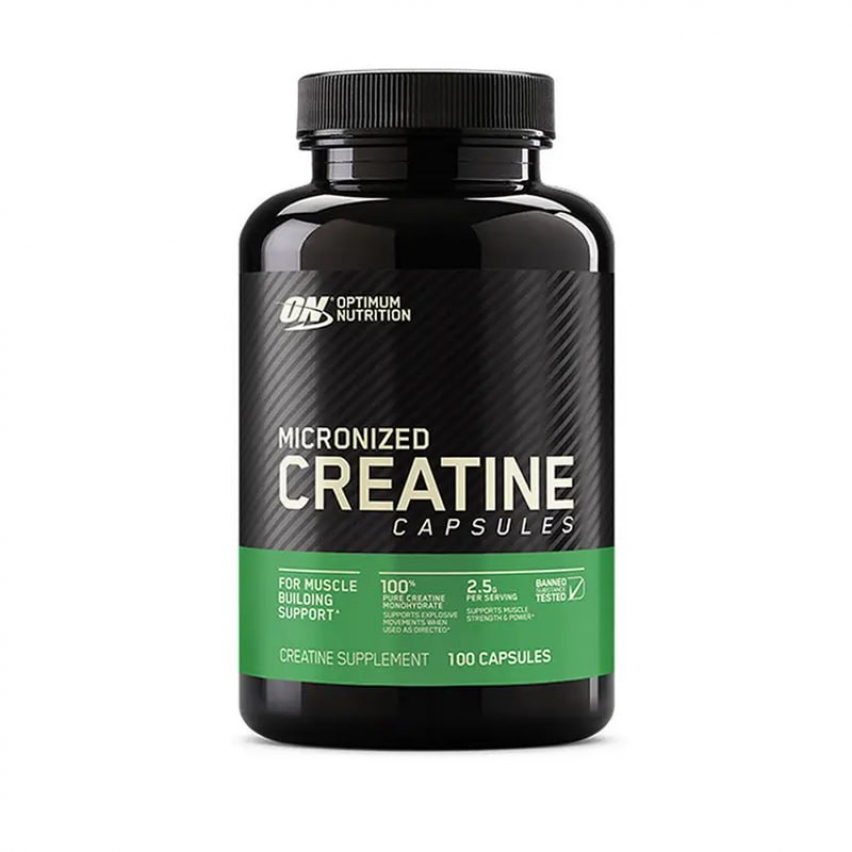 Micronized Creatine Capsules "Optimum Nutrition" 100 caps