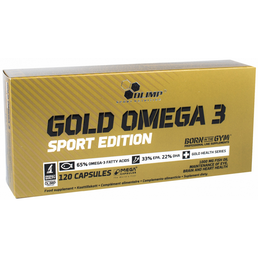 Gold Omega 3 SPORT "Olimp Labs" (120 caps)