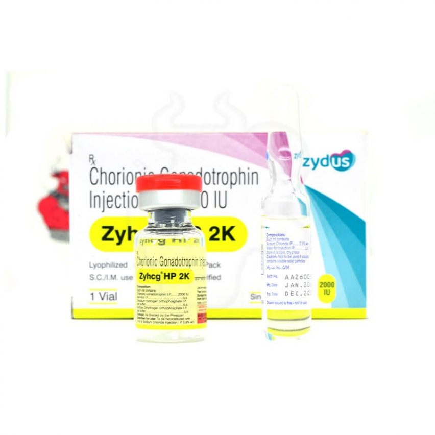 Gonadotropin Zyhcg Hp "ZYDUS" (2000UI)