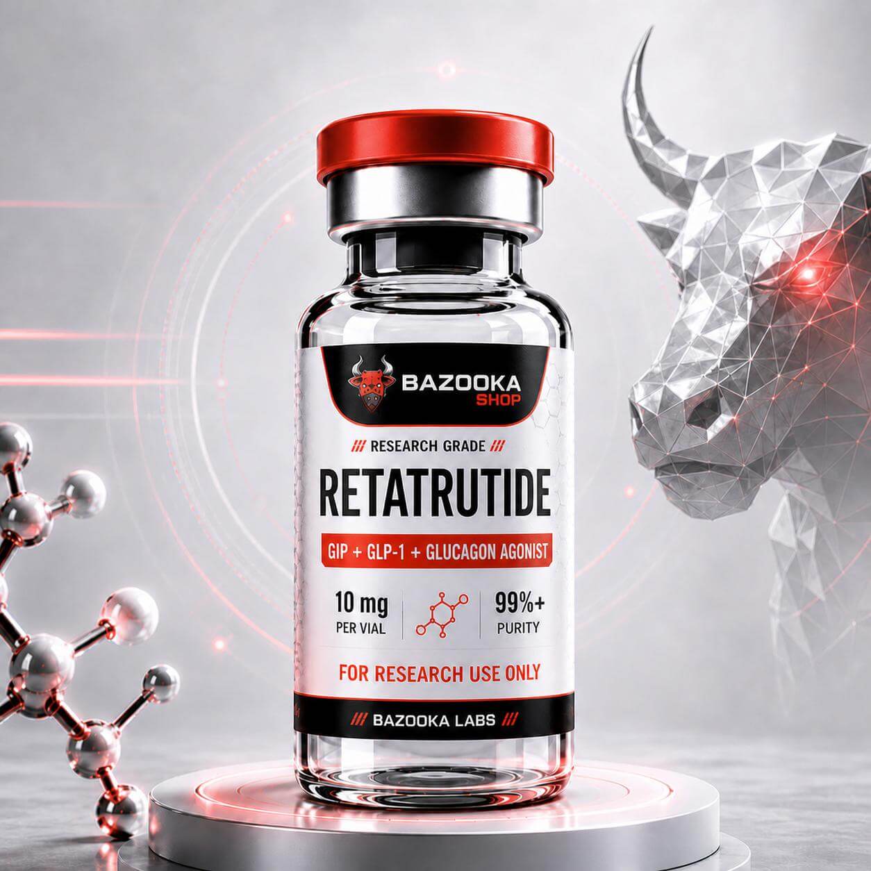 Retatrutide Ретатрутид GLP-1 GIP Glucagon Bazooka Shop